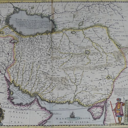 3 - Jansson (Joannes, Dutch, 1588-1664, also known as Janssonius) 'Persia, Sive Sophorum Regnum.' A mid-... 