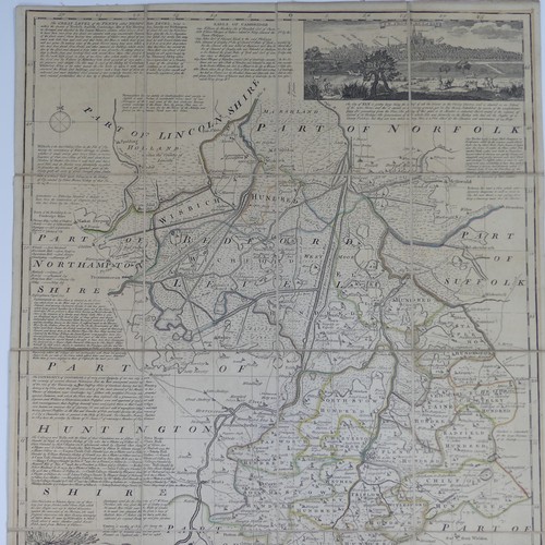 24 - Bowen (Emanuel); A collection of nine mid 18thC County Maps, 'divided into its Hundreds', including ... 