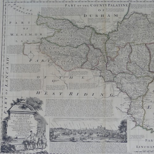 24 - Bowen (Emanuel); A collection of nine mid 18thC County Maps, 'divided into its Hundreds', including ... 