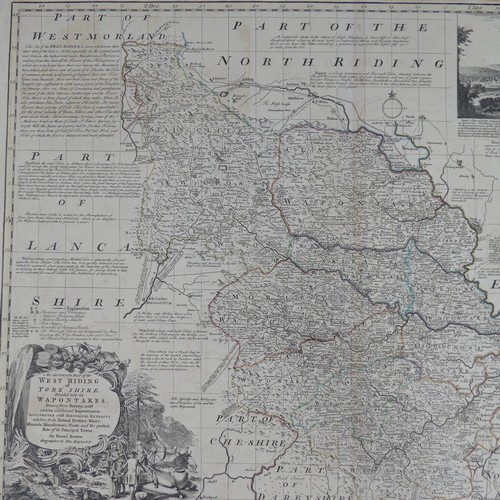 24 - Bowen (Emanuel); A collection of nine mid 18thC County Maps, 'divided into its Hundreds', including ... 