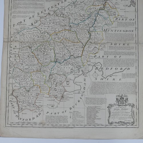 24 - Bowen (Emanuel); A collection of nine mid 18thC County Maps, 'divided into its Hundreds', including ... 