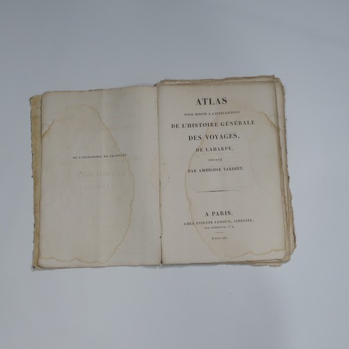 23 - Tardieu (Ambrose); 'Atlas pour servir a L'Intelligence de L'Histoire Générale des Voyages de la Harp... 