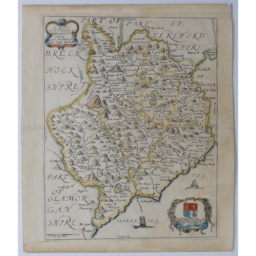 43 - British County Maps, Wales, including; Speed (John); 'Breknoke both Shyre and Towne described', John... 