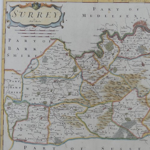 49 - Speed (John); 'Buckingham bth Shyre and Shire Towne describ.', published Henry Overton, circa 1720, ... 