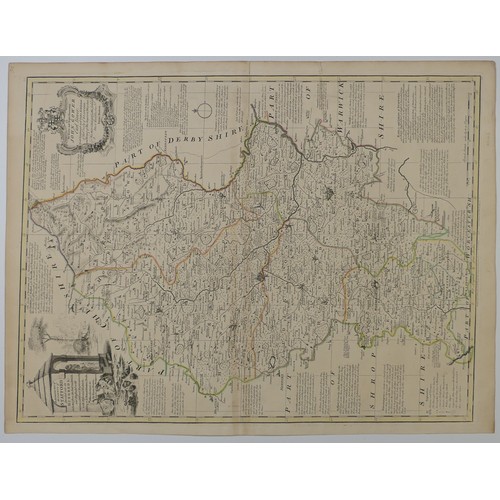 42 - British County Maps; including Speed (John); 'Leicester both Countye and Citie described', Thomas Ba... 