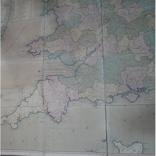 74 - Kitchin (Thomas); 'A New Map of England & Wales. Drawn from Several Surveys &c. on a New Pro... 