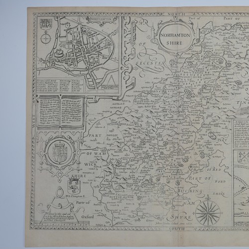 58 - British County Maps; including Blaeu (Johannes (Joan) Dutch 1596-1673); 'Episcopatus Dunelmensis Vul... 