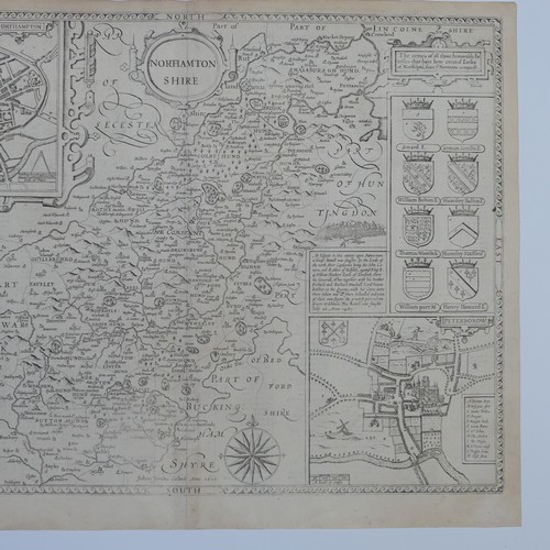 58 - British County Maps; including Blaeu (Johannes (Joan) Dutch 1596-1673); 'Episcopatus Dunelmensis Vul... 