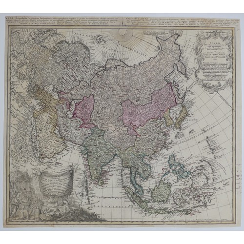 55 - Homann (Johann Baptist, heirs of); 'Imperii Persici.....', An 18thC map of the Persian Empire, moder... 