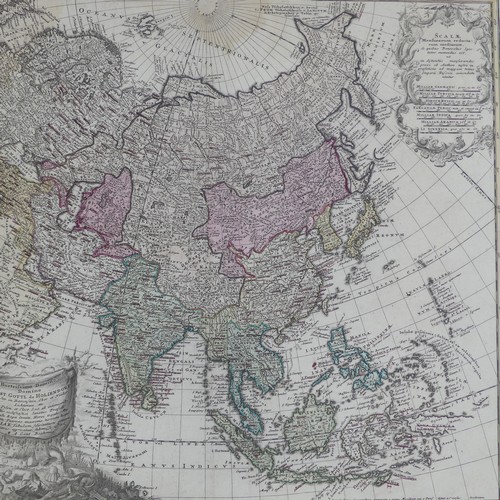 55 - Homann (Johann Baptist, heirs of); 'Imperii Persici.....', An 18thC map of the Persian Empire, moder... 