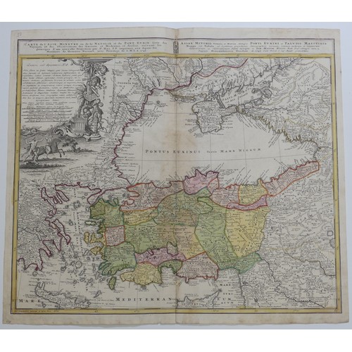 55 - Homann (Johann Baptist, heirs of); 'Imperii Persici.....', An 18thC map of the Persian Empire, moder... 