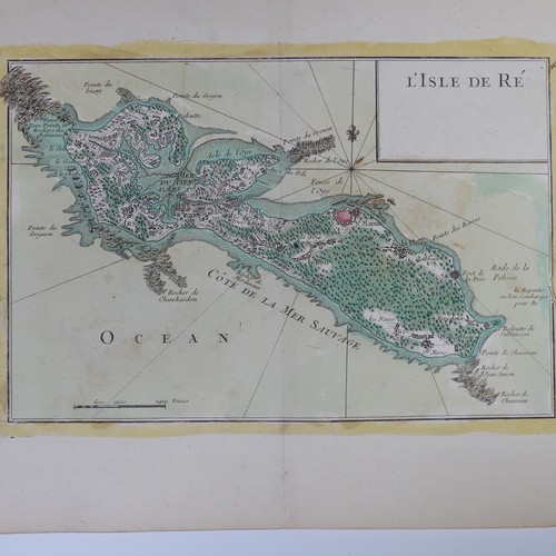 78 - Le Rouge (Georges-Louis c. 1707 - c. 1790); A collection of nineteen maps from the 'Atlas Nouveau Po... 