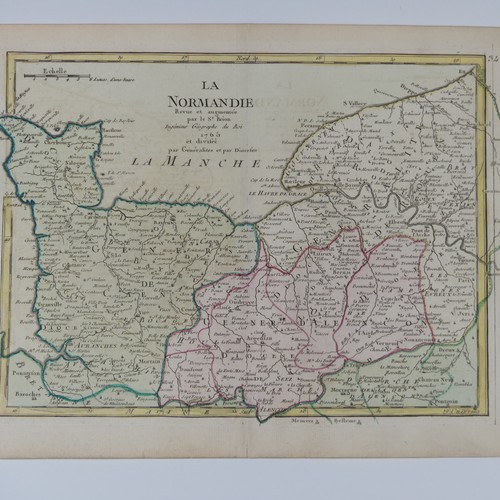 78 - Le Rouge (Georges-Louis c. 1707 - c. 1790); A collection of nineteen maps from the 'Atlas Nouveau Po... 