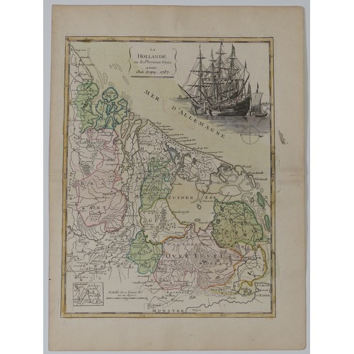 78 - Le Rouge (Georges-Louis c. 1707 - c. 1790); A collection of nineteen maps from the 'Atlas Nouveau Po... 