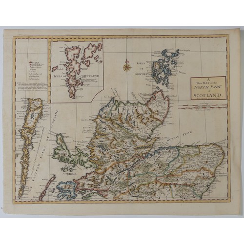 62 - Scotland; including 'Blaeu; 'PRAEFECTURA KIRCUBRIENSIS....', a mid 17thC hand coloured map of the co... 