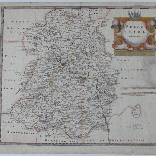 61 - A collection of good antique British County Maps; including Morden , Bowen, Cary, Blome etc., all un... 