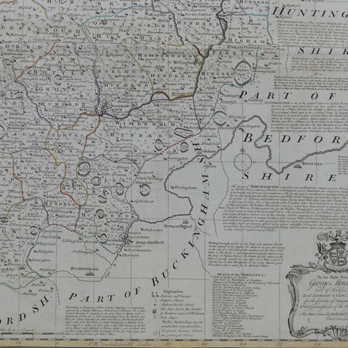 61 - A collection of good antique British County Maps; including Morden , Bowen, Cary, Blome etc., all un... 