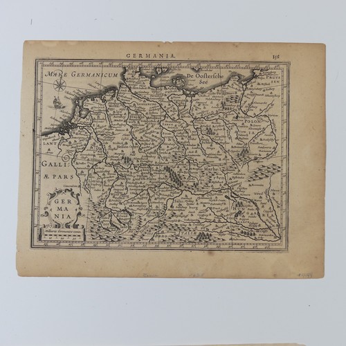 77 - Van den Keere (Pieter); A collection of engraved maps from Jansson's 'Atlas Minor', after Mercator a... 