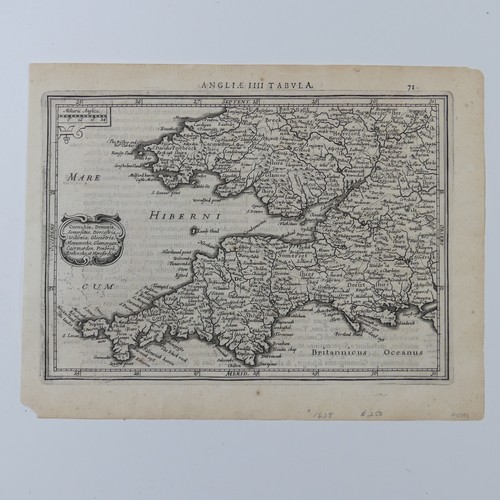 77 - Van den Keere (Pieter); A collection of engraved maps from Jansson's 'Atlas Minor', after Mercator a... 