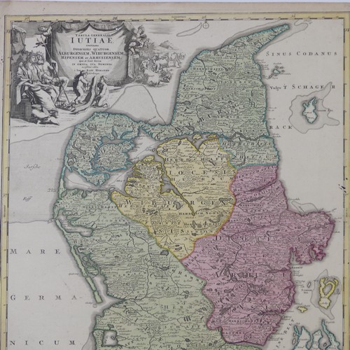 66 - Homann (Johann Baptist, heirs of), 'Imperii Persici....', a double page engraved map of the Persian ... 