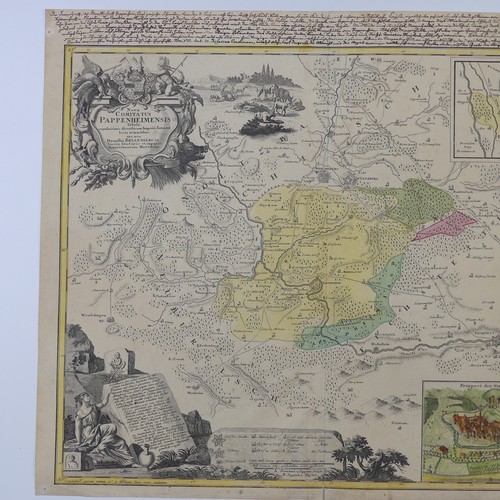 66 - Homann (Johann Baptist, heirs of), 'Imperii Persici....', a double page engraved map of the Persian ... 