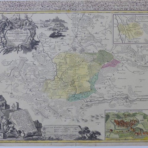 66 - Homann (Johann Baptist, heirs of), 'Imperii Persici....', a double page engraved map of the Persian ... 