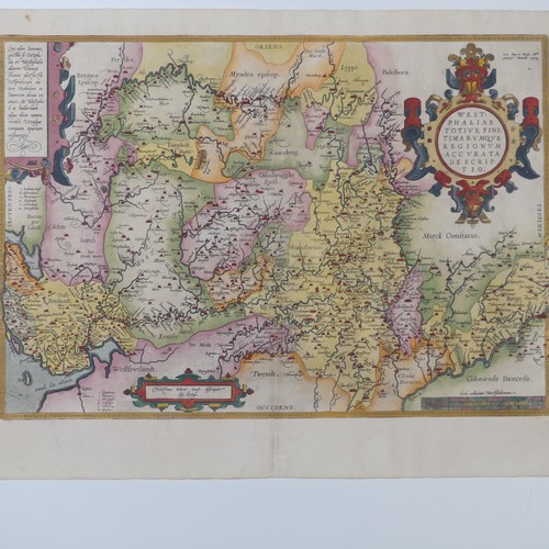 67 - World Maps; German States and Central Europe; A collection of good 17th and 18thC engraved maps, inc... 