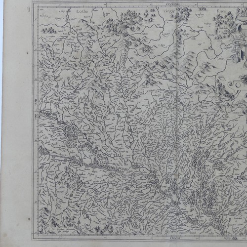 67 - World Maps; German States and Central Europe; A collection of good 17th and 18thC engraved maps, inc... 