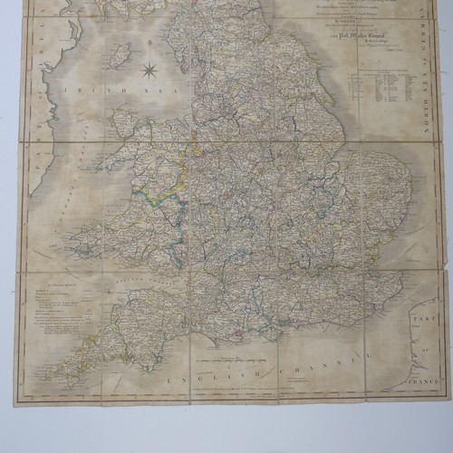 33 - Cary (John), Cary's Reduction of his Large Map of England and Wales with Part of Scotland..... Turnp... 