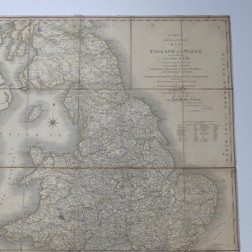 33 - Cary (John), Cary's Reduction of his Large Map of England and Wales with Part of Scotland..... Turnp... 