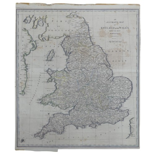 17 - Danckerts Family (Dutch, 17th-early 18thC); 'Accuratissima Angliae Regni et Walliae Principatus........ 