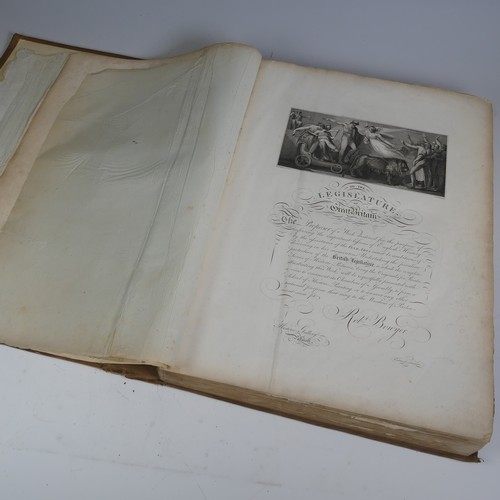 87 - Bowyer (Robert); 'Plates to Hume's England', a bound elephant folio containing over 140 full page en... 