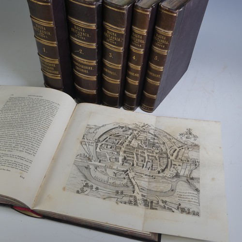 89 - Lysons (Daniel); 'Magna Britannia; A Concise Account of the Several Counties of Great Britain.' a co... 