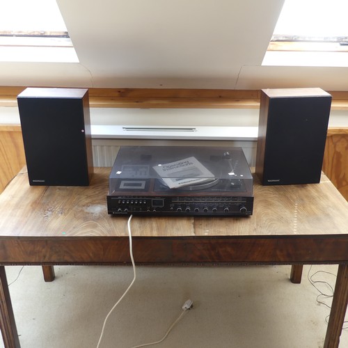 278 - A National Panasonic Hi-Fi record player with radio and cassette, model no. SG2080L with matching sp... 