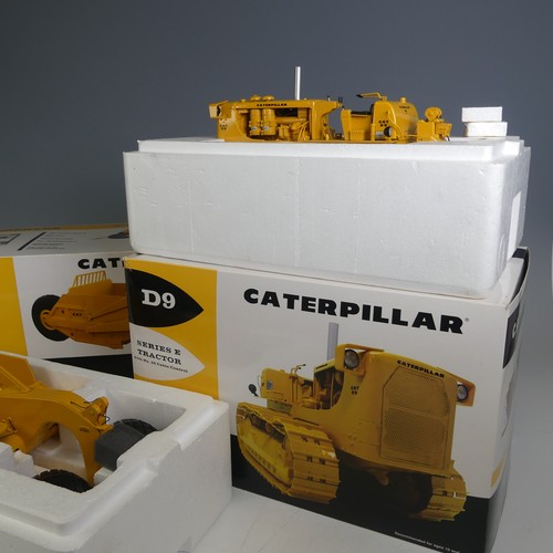 304 - A Caterpillar D9 Series E Tractor, with No.29 Cable Control, together with a Caterpillar No.491 Scra... 