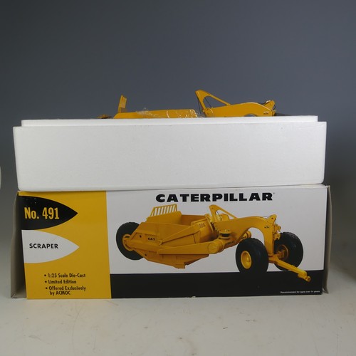 304 - A Caterpillar D9 Series E Tractor, with No.29 Cable Control, together with a Caterpillar No.491 Scra... 