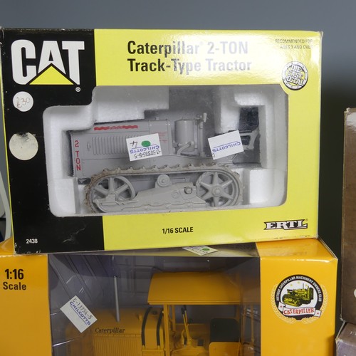 306 - A Caterpillar Twenty-Five Tractor, 1:16 scale by die-caster masters in original box with plastic hou... 