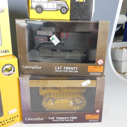 306 - A Caterpillar Twenty-Five Tractor, 1:16 scale by die-caster masters in original box with plastic hou... 