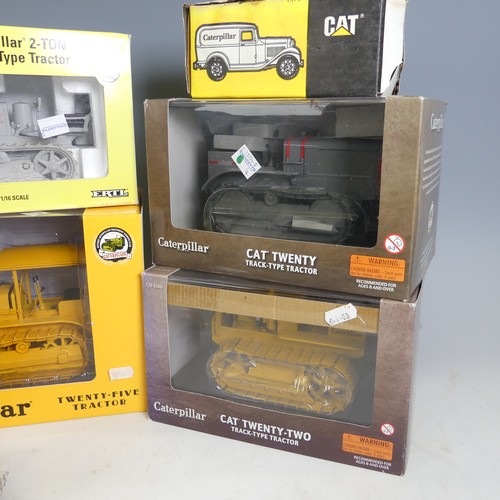 306 - A Caterpillar Twenty-Five Tractor, 1:16 scale by die-caster masters in original box with plastic hou... 