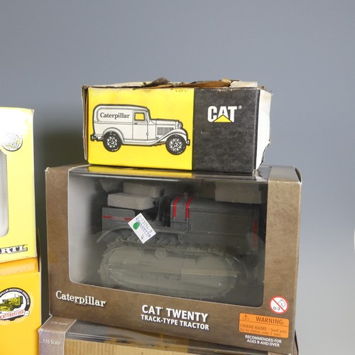 306 - A Caterpillar Twenty-Five Tractor, 1:16 scale by die-caster masters in original box with plastic hou... 