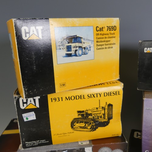 311 - Caterpillar: A Cat D11R Track type Tractor, 1:50 Scale Norscot , limited edition in silver grey doze... 