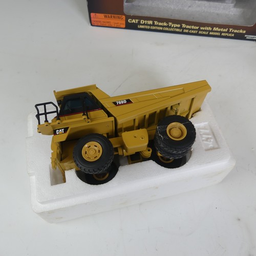 311 - Caterpillar: A Cat D11R Track type Tractor, 1:50 Scale Norscot , limited edition in silver grey doze... 