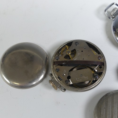 268 - Six novelty vintage Pocket Watches, one with Beatles 'Let it Be' dial, 'Made in Gt. Britain' on move... 