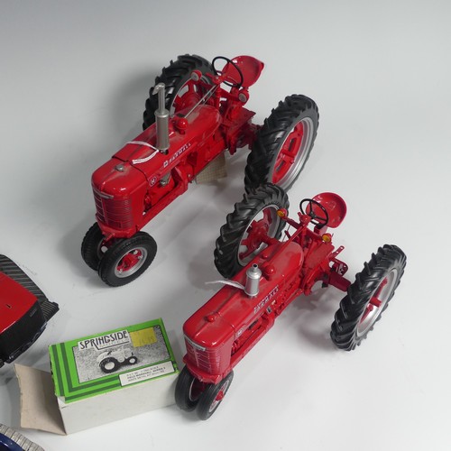 339 - A Franklin Mint 1/12 scale McCormick Farmall H Tractor, and another model, smaller, McCormick-Deerin... 