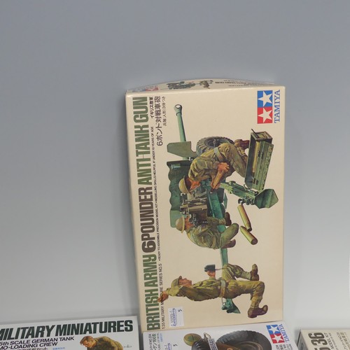 302 - Twenty-three Tamiya 1:35 Scale Plastic Military Models, including No.224 Schwimmwagen Type 166, No.1... 