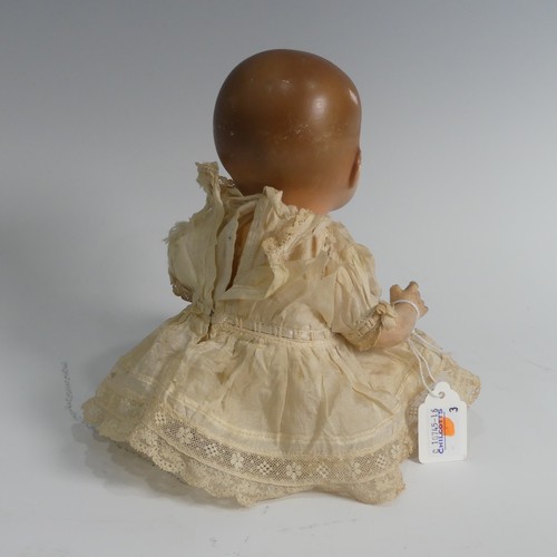 291 - An early 20th century Armand Marseille bisque head Baby Doll, impressed no.351./1.K., with moulded h... 