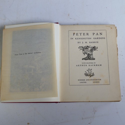 129 - Barrie (J.M); 'Peter Pan in Kensington Gardens', first edition, pub. Hodder & Stoughton, London,... 