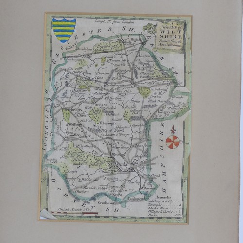 41 - British County Maps; Worcestershire and Gloucestershire, including  Saxton (Christopher & Kip Wl... 