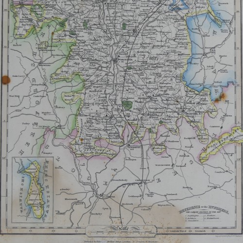 41 - British County Maps; Worcestershire and Gloucestershire, including  Saxton (Christopher & Kip Wl... 