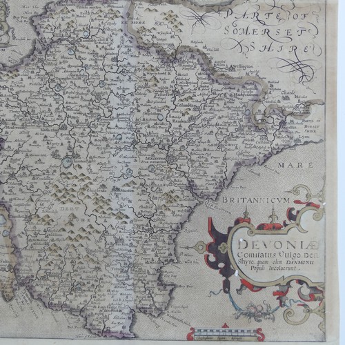 28 - British County Maps; South West England, incuding Jansson 'Comitatus Dorcestria vulgo Anglice Dorset... 